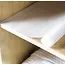 Ruhhy Transparant witte antislip lade mat 300 x 50 cm voor keuken, kast en opberglades in huis