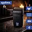 Soulima Compact baardscheerapparaat met 2 folies, 2 roestvrijstalen messen, LED-display, USB-C, IPX4 en lithium accu voor reizen