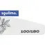 Soulima Nagelvijlen 100 stuks 100/180 grijs zebra, smalle bootvorm met verstevigde kern voor manicure en pedicure