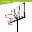 Trizand Verstelbare basketbalpaal 135-305 cm met 112,5 x 71 cm bord, 45 cm ring, wielen en 50 liter basis voor thuisgebruik