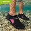 Trizand Zwart roze waterschoenen maat 36 met 5 mm antislipzool, sneldrogend materiaal en verstelbaar trekkoord voor strand en zwembad