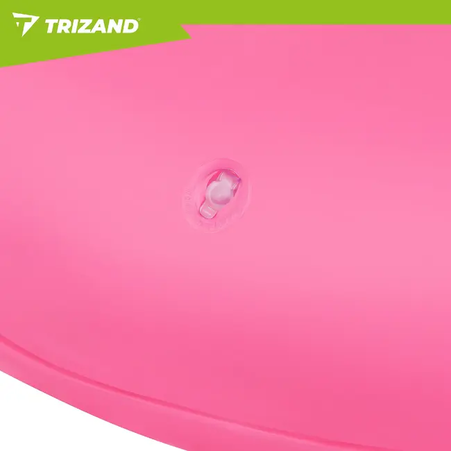 Trizand Opblaasbare flamingo zwemband 102 cm van PVC voor zwembad, strand en vakantie met maximale belasting 150 kg