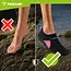 Trizand Zwart roze waterschoenen maat 39 met 5 mm antislipzool, sneldrogende mesh en trekkoord voor strand en zwembad