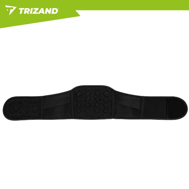 Trizand Rugsteunband met 24 magneten, aluminium versteviging, klittenbandsluiting en XL pasvorm van 85 tot 100 cm voor onderrug