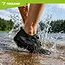 Trizand Zwarte waterschoenen maat 45 met 5 mm antislipzool, flexibele pasvorm en trekkoord voor strand en watersport
