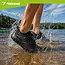 Trizand Zwarte waterschoenen maat 43 met 5 mm antislipzool, sneldrogend materiaal en verstelbaar trekkoord voor strand en meer