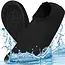 Trizand Zwarte waterschoenen maat 45 voor strand zwembad en watersport met antislip zool en comfortabele pasvorm
