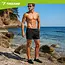 Trizand Zwarte waterschoenen maat 45 voor strand zwembad en watersport met antislip zool en comfortabele pasvorm