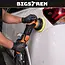 Bigstren Excentrische autopolijstmachine 1000 W met 125 mm steunschijf, 15 mm uitslag en 8 m kabel