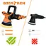 Bigstren Excentrische autopolijstmachine 1000 W met 125 mm steunschijf, 15 mm uitslag en 8 m kabel