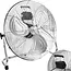 Ruhhy Vloerventilator 50 cm 130 W met aluminium bladen 3 snelheden kogellagers en stevige basis voor droge ruimtes