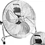 Ruhhy Vloerventilator 50 cm 130 W met aluminium bladen 3 snelheden kogellagers en stevige basis voor droge ruimtes