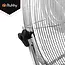 Ruhhy Vloerventilator 50 cm 130 W met aluminium bladen 3 snelheden kogellagers en stevige basis voor droge ruimtes