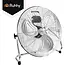 Ruhhy Vloerventilator 50 cm 130 W met aluminium bladen 3 snelheden kogellagers en stevige basis voor droge ruimtes