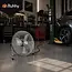 Ruhhy Vloerventilator 50 cm 130 W met aluminium bladen 3 snelheden kogellagers en stevige basis voor droge ruimtes