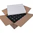 Ruhhy Kruidenpotjes set 24 stuks van glas 120 ml met 2-in-1 doseerdoppen, 72 labels, trechter, marker en reinigingsborstels