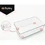 Ruhhy Lade-organizer 25-delig transparant met stapelbare bakjes in 4 formaten voor bureau keuken make-up lade en kantoorla