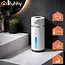 Ruhhy Automatische zeepdispenser 420 ml wit met 4 doseerniveaus, sensor en USB-C opladen