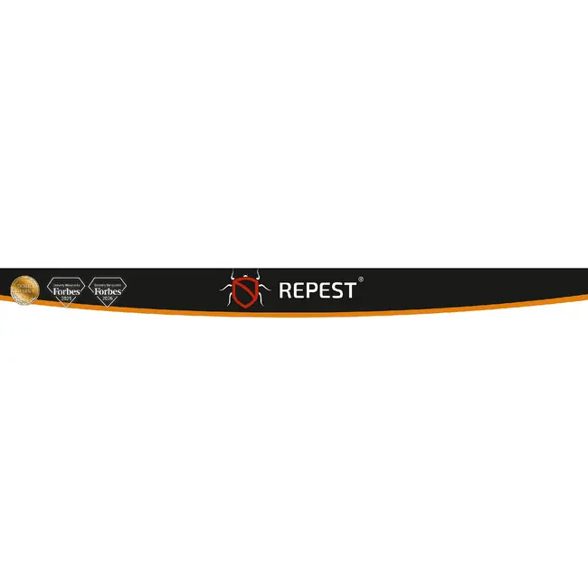 Repest Magnetisch vliegengordijn 100 x 210 cm zwart met klittenbandmontage voor deuren