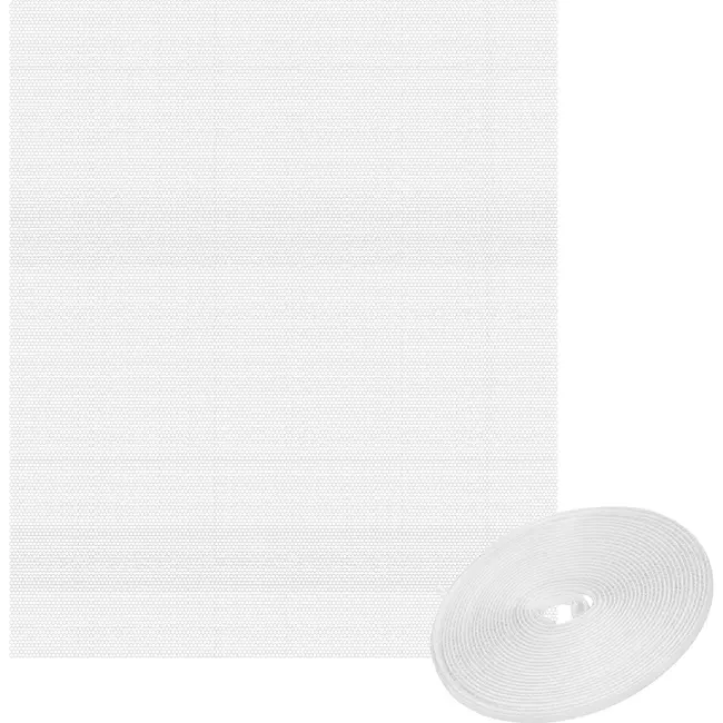 Repest Raamhor 160 x 130 cm wit met polyester gaas, klittenband van 5 m en op maat knipbaar netjes
