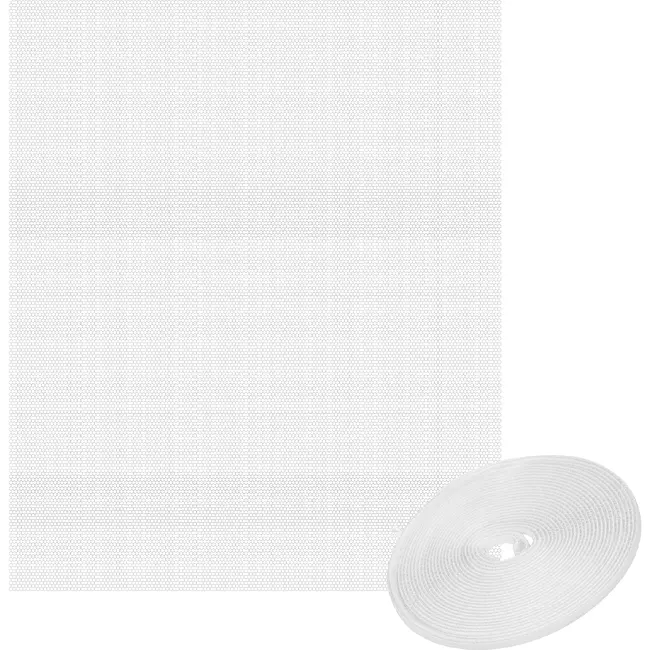 Repest Raamhor 160 x 130 cm wit met polyester gaas, klittenband van 5 m en op maat knipbaar netjes