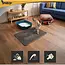 Purlov Grijze kattenbakmat 75 x 55 cm met antislip bodem en open opvangpocket