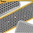 Purlov Grijze kattenbakmat 75 x 55 cm met antislip bodem en open opvangpocket