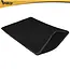 Purlov Kattenbakmat 75 x 55 cm zwart met honingraatstructuur antislip en openklapbare pocket