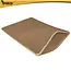 Purlov Kattenbakmat 75 x 55 cm beige van EVA schuim met antislip bodem en opvanglaag voor kattenbak
