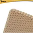 Purlov Kattenbakmat 75 x 55 cm beige van EVA schuim met antislip bodem en opvanglaag voor kattenbak