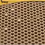 Purlov Kattenbakmat 60 x 45 cm beige met honingraatstructuur, opvangvak en stevige antislip bodem