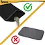 Purlov Zwarte kattenbakmat 60 x 45 cm met dubbele laag, antislip onderkant en opvangvak voor vulling