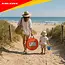 Kruzzel Kinder strandtent beer 180 x 95 x 82 cm met zelfuitvouwende constructie, mesh panelen, rits en transporthoes