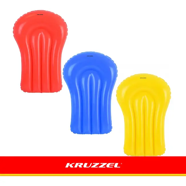 Kruzzel Waterglijbaan met fontein 480 x 210 cm, 3 banen, 3 opblaasbare glijplankjes, ankers en reparatiepatches