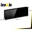 Izoxis Kleurrijke LED wekker met 34 leds, alarm, snooze, datum, temperatuur, 12/24 uurs formaat, nachtmodus en USB batterijvoeding