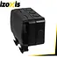 Izoxis Dubbel buitenstopcontact IP66 230 tot 250 V met 2 aansluitingen, ABS behuizing, klep en opbouwmontage voor tuin