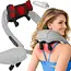 Ruhhy Shiatsu nekmassager 22,2 W met warmtefunctie, 3 massagestanden, accu tot 120 minuten, USB-C en automatische uitschakeling