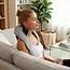 Ruhhy Shiatsu nekmassager 22,2 W met warmtefunctie, 3 massagestanden, accu tot 120 minuten, USB-C en automatische uitschakeling