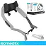 Ruhhy Shiatsu nekmassager 22,2 W met warmtefunctie, 3 massagestanden, accu tot 120 minuten, USB-C en automatische uitschakeling