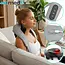Ruhhy Shiatsu nekmassager 22,2 W met warmtefunctie, 3 massagestanden, accu tot 120 minuten, USB-C en automatische uitschakeling