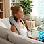 Ruhhy Shiatsu nekmassager 22,2 W met warmtefunctie, 3 massagestanden, accu tot 120 minuten, USB-C en automatische uitschakeling