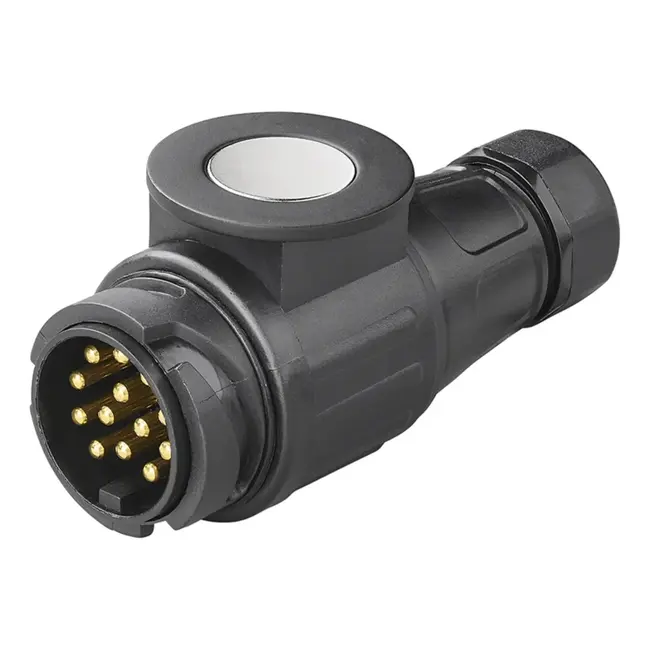 ProPlus Stekker 13-polig PVC type Jaeger 12 cm met magneet