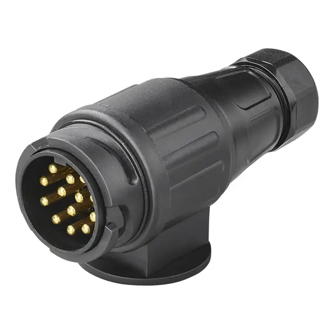 ProPlus Stekker 13-polig PVC type Jaeger 12 cm met magneet
