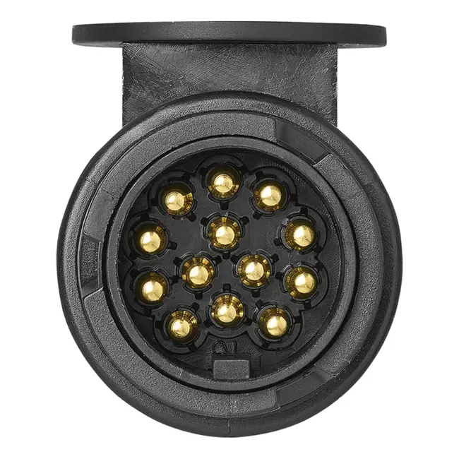 ProPlus Stekker 13-polig PVC type Jaeger 12 cm met magneet