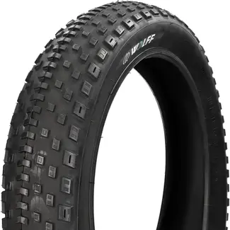 WOLFF Fatbike buitenband - 20x4.00 - Punctie- en temperatuurbestendig - Comfortabel rijden - Zwart