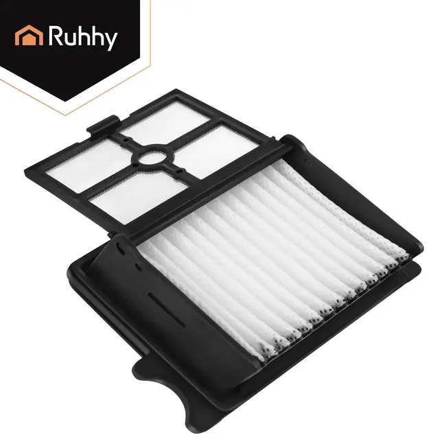 Ruhhy Borstelrol met HEPA H9 filter voor Lixo 24860 stofzuiger, wasbaar en passend voor frisse lucht
