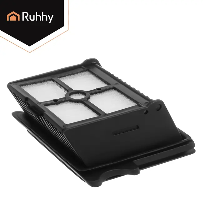 Ruhhy Borstelrol met HEPA H9 filter voor Lixo 24860 stofzuiger, wasbaar en passend voor frisse lucht