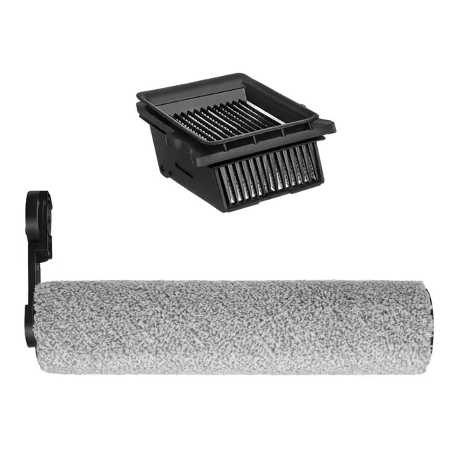 Ruhhy Borstelrol met HEPA H9 filter voor Lixo 24860 stofzuiger, wasbaar en passend voor frisse lucht