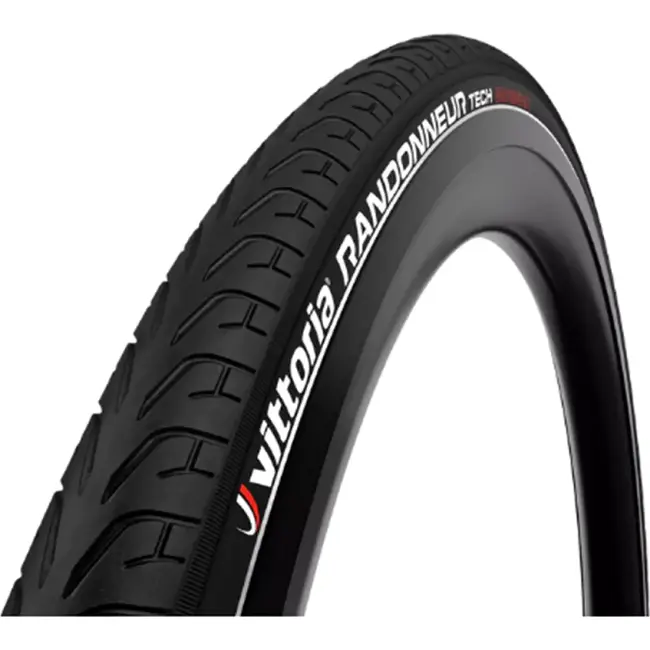 Vittoria 28 inch buitenband 28 x 2.00 zwart 50-622 met reflectie, G2.0 en 1 mm anti leklaag