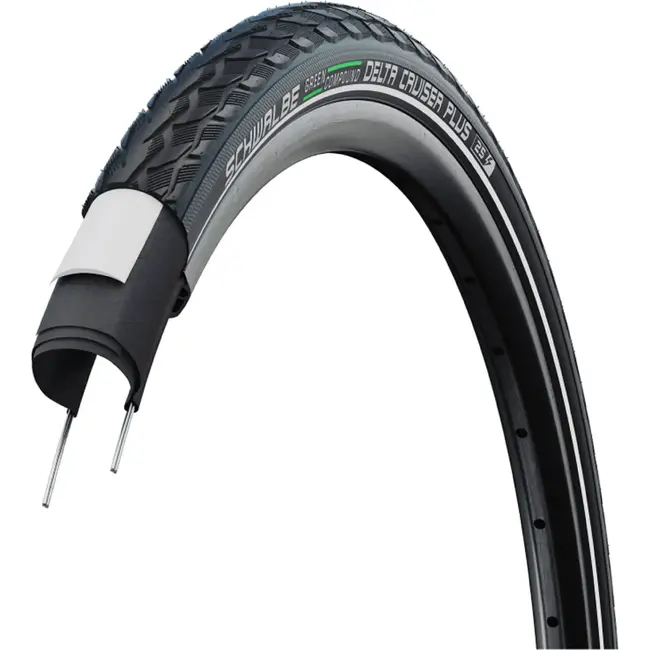Schwalbe 28 inch buitenband 28 x 1.50 zwart 40-622 met 3 mm anti leklaag en reflectie